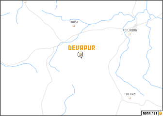 map of Devāpur