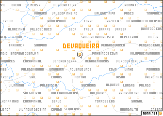 map of Devaqueira