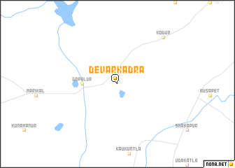 map of Devarkadra