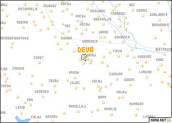 map of Deva