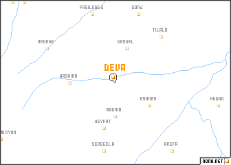 map of Deva