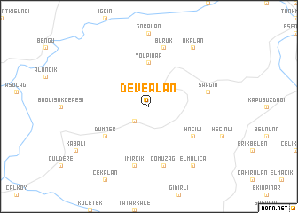 map of Devealan