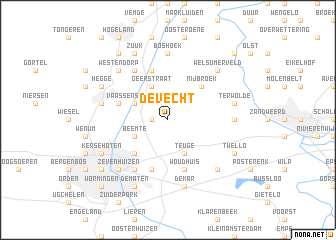 map of De Vecht