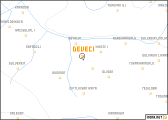 map of Deveci