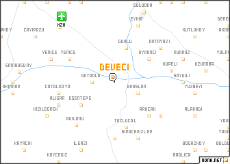 map of Deveci