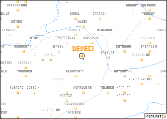 map of Deveci