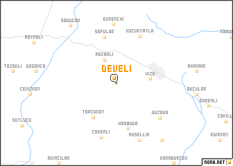 map of Develi