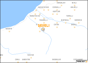 map of Develi