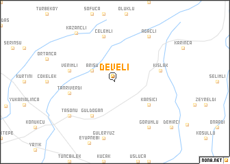 map of Develi