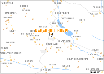 map of Devenaantkhevi
