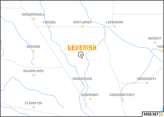 map of Devenish
