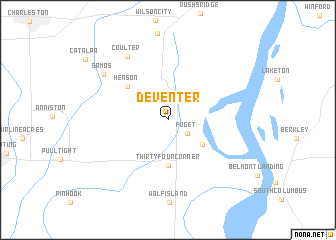 map of Deventer