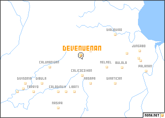 map of Devenuenan