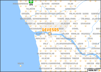 map of Devesas