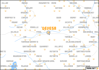 map of Devesa