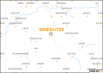 map of Devesilitsa