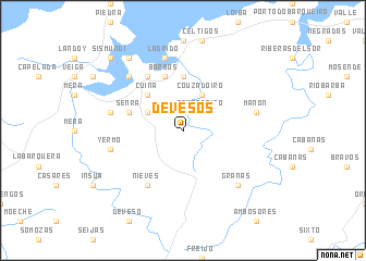 map of Devesos