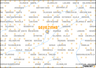 map of Devezinha