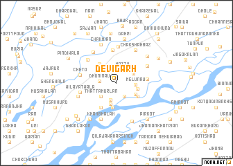 map of Devīgarh