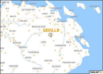 map of Devilla