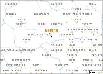 map of Devino