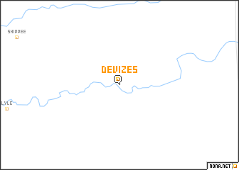 map of Devizes