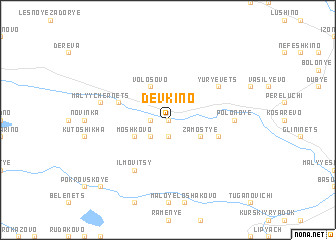 map of Devkino