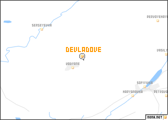 map of Devladove