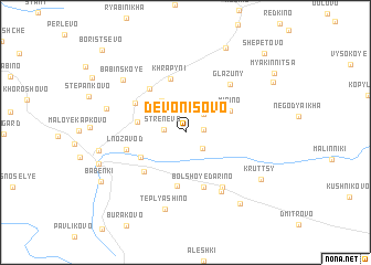 map of Devonisovo