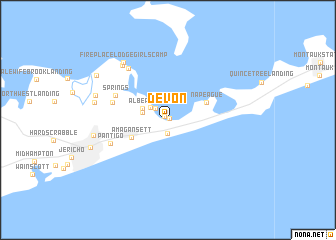 map of Devon
