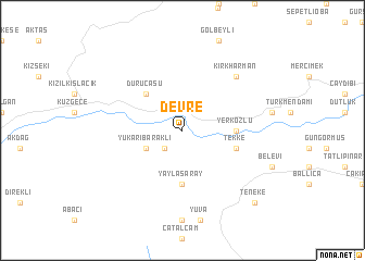 map of Devre
