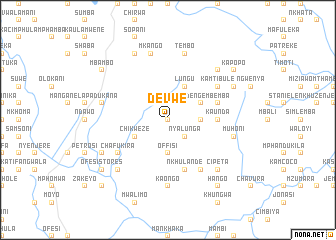 map of Devwe