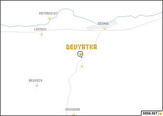 map of Devyatka