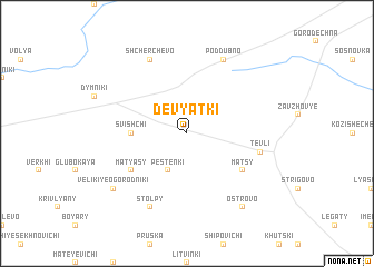 map of Devyatki