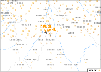 map of Dewal