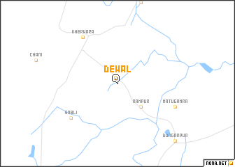 map of Dewal