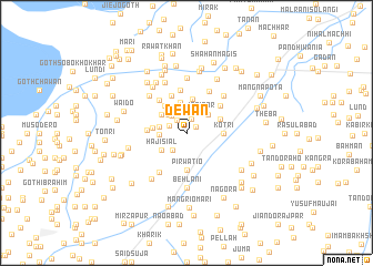 map of Dewan