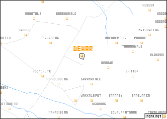 map of Dewar