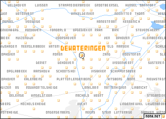 map of De Wateringen