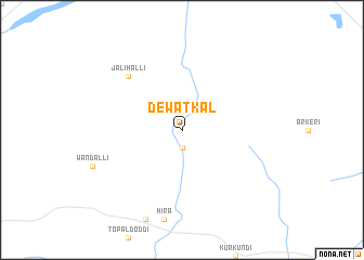 map of Dewatkal