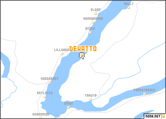 map of Dewatto