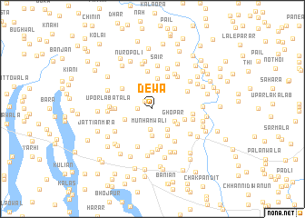 map of Dewa