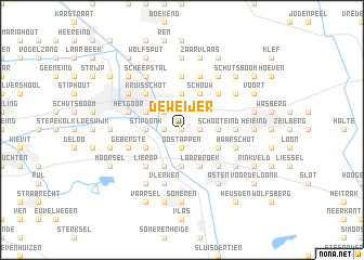 map of De Weijer