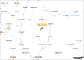 map of Dewiri