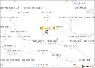 map of Dewlish