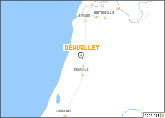 map of Dew Valley