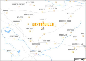 map of Dexterville