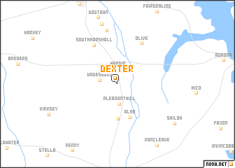 map of Dexter