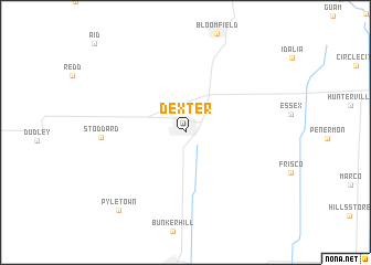 map of Dexter