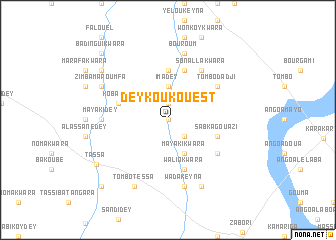 map of Dey Koukou-Est